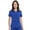 Galaxy Blue, variant on Allura V-Neck Womens Scrub Tops Nurse Shirt with 3 Pockets