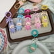 thumbnail image 2 of Labubu llavero muñeca pareja llavero Kawaii dibujos animados creativo Bowknot teléfono móvil bolsa colgante dijes mochila decoración regalos, 2 of 5