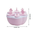 thumbnail image 2 of Boovnll Popsicle Molds, New Homemade Popsicle Box with Base with Handle 8 Popsicle Box Ice Cream Ice Box, Popsicles Molds, Popsicle Molds with Sticks, Popsicle Molds with Sticks, 2 of 2