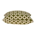 thumbnail image 3 of Parkland Collection PILE11165P Sitara Beige et Vert Housse de Coussin Carrée Transitionnelle avec Insert en Poly - 18 x 18 x 7 Po, 3 of 3