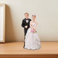 thumbnail image 3 of Figura de pareja, escultura de estatua romántica, adorno coleccionable hecho a mano para EstiloB, 3 of 8