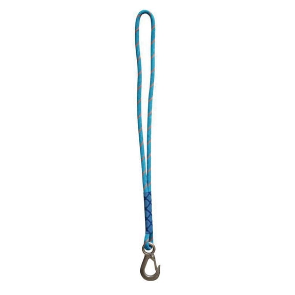 Swing Hanging Strap with Stainless Steel Hook, 60 cm Polyester Hammock Chair Extension Rope, Outdoor Tree Swing Connector Strap for Porch Swing, Hammock, Hanging Chair and Yard Use