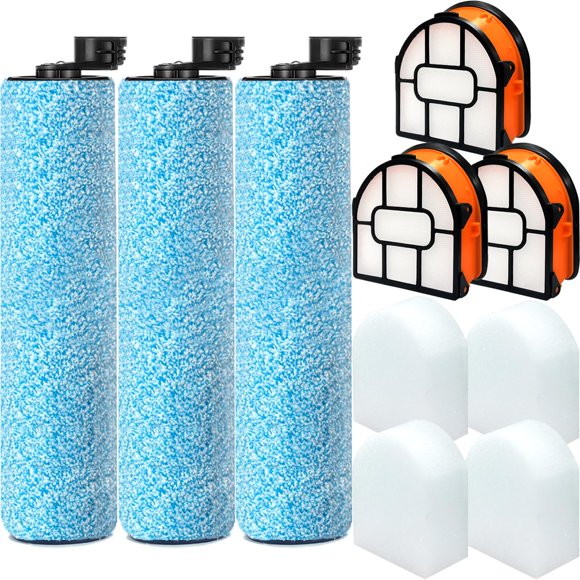 Kit de rodillos y filtros para Shark HydroVac MessMaster WD161