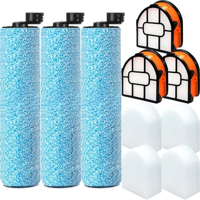 Kit de rodillos y filtros para Shark HydroVac MessMaster WD161