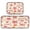 Gift Box and Mushroom Pattern, variant on 2-Piece Kitchen Mat Set Non Slip Washable Floor Mats Decorative Rugs for Kitchen Sink Laundry Gift Box and Mushroom Pattern