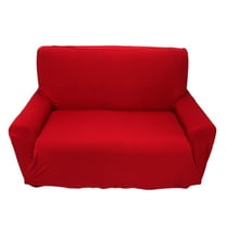 Two-seat Sofa Slipcover Home Couch Stretch Sofa Slip Cover For 2 Seater Polyester Slipcover