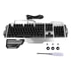 thumbnail image 3 of Teclado mecánico, teclado mecánico de 104 teclas, teclado USB, accesorios para computadora, funcionalidad de alta precisión, 3 of 9