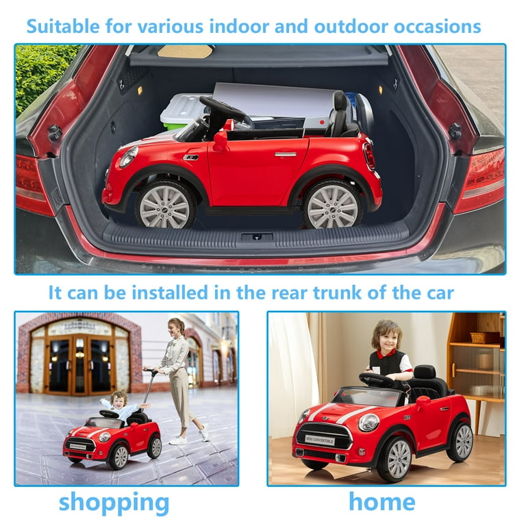 Kids Push Car , BMW Mini Licensed Toddler Push Car Toy - Walmart.com