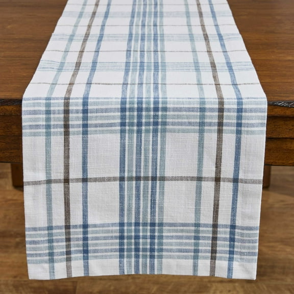 Split P Abbott Plaid Table Runner 15" X 72"