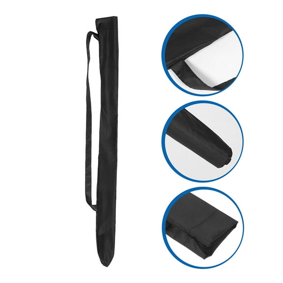 Hemobllo Black Folding Umbrella Cover Bag with Shoulder Strap for Daily Use