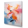 thumbnail image 2 of Designart "Yellow Pink modern Expressionism Emphasizes The" Modern Canvas Print, 2 of 5