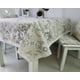 thumbnail image 2 of Nvzi black printed Small Fresh Countryside Style Tablecloth, Home Tea Table Cover, Crochet Lace (220 * 140cm), 2 of 4
