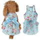thumbnail image 2 of K&J Spring Summer Flower Print Cotton Cute Pet Dress Cat Dog Costume Outfit Clothes, 2 of 5