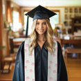 thumbnail image 6 of Easygdp Cute Pigs Unisex Adult Graduation Stole Shawl 36" Long for Academic Commencements Shawl-Sharp Corner, 6 of 7
