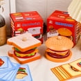 thumbnail image 3 of toys wooden hamburger stacking toy hamburger, 3 of 4