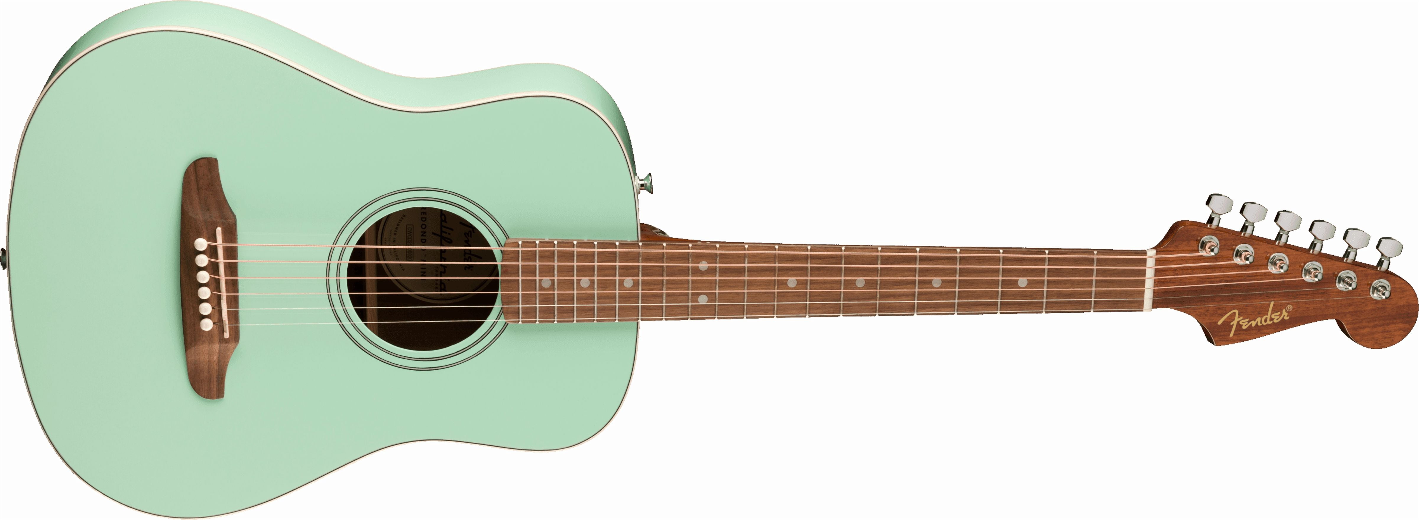 Fender California Standard Redondo Mini, Surf Green with Bag