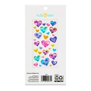 Hello Hobby Galaxy Hearts Themed Stickers, Multicolor, Heart Icons, 31 Count