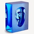 thumbnail image 3 of Kosta Boda Azur Man  Limited Edition of 1000 by Bertil Vallien  Artist Collection Blue Sculpture Home Decor, 3 of 6