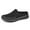 Black, variant on Women's Loafers with Breathable Leather Like Upper Women's Casual On Shoes Breathable Low Heel Comfortable Walking Shoes For Daily Wear With Jeans Shorts Pants Spring Summer Fall