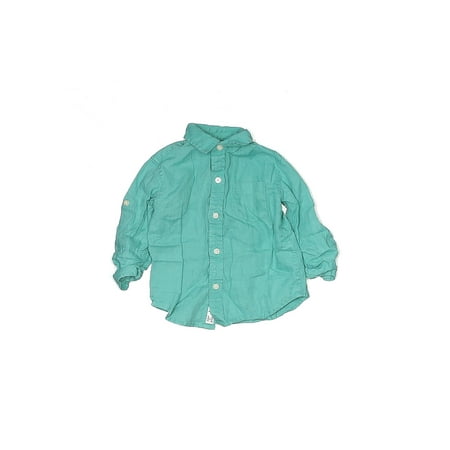 

Pre-Owned Janie and Jack Boy s Size 12-18 Mo Long Sleeve Button-Down Shirt
