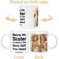 thumbnail image 6 of Personalized Coffee Mug | 11 Oz Custom Photos Coffee Cup | Customized Ceramic Mug with Pictures and Text | Personalized Birthday Gifts for Women, Men, Mom, Dad, Girlfriend, Boyfriend, 6 of 7