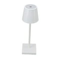 thumbnail image 2 of Lampe Tactile à DEL, Lampe de Table Sans Fil Rechargeable Moderne à Haute Luminosité avec Interrupteur Tactile à Intensité Réglable pour l'Extérieur pour Bar Or,Argent,Noir,Blanc, 2 of 8