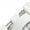 White, variant on Women's White Platform Sneakers, Lace-Up Height Increasing Casual Skate Shoes for Daily Wear
