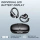 thumbnail image 4 of Auriculares Bluetooth Lenovo Sports Racing Xt80, color negro y azul claro, 4 of 8