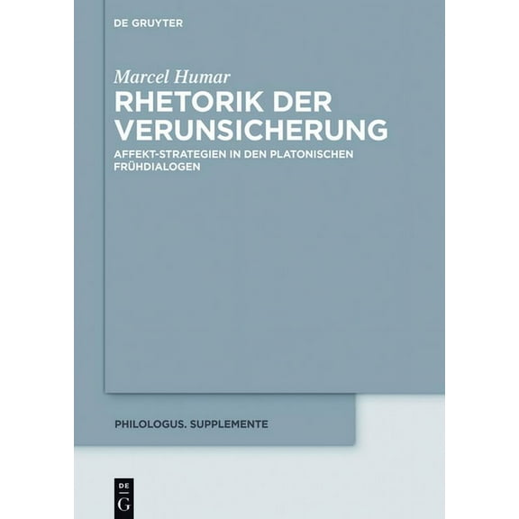 Philologus. Supplemente / Philologus. Su Rhetorik der Verunsicherung, Book 5, (Hardcover)