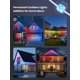 thumbnail image 4 of Cadena de luces para exteriores Qunlight 30 m RGBIC 66 modos IP67, 4 of 7