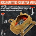 thumbnail image 4 of Estacas para Tiendas KriToy Paquete de 16 Resistentes con Accesorios, 4 of 9