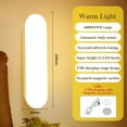 thumbnail image 1 of Tookss 4PCS 12 LED Motion Sensor Cabinet Light,Magnetic Wireless LED Night Light,Rechargeable Under Counter Closet Light for Kitchen Wall Bedroom Counter Wardrobe Cupboard Wine Cooler Hallway Stair, 1 of 10