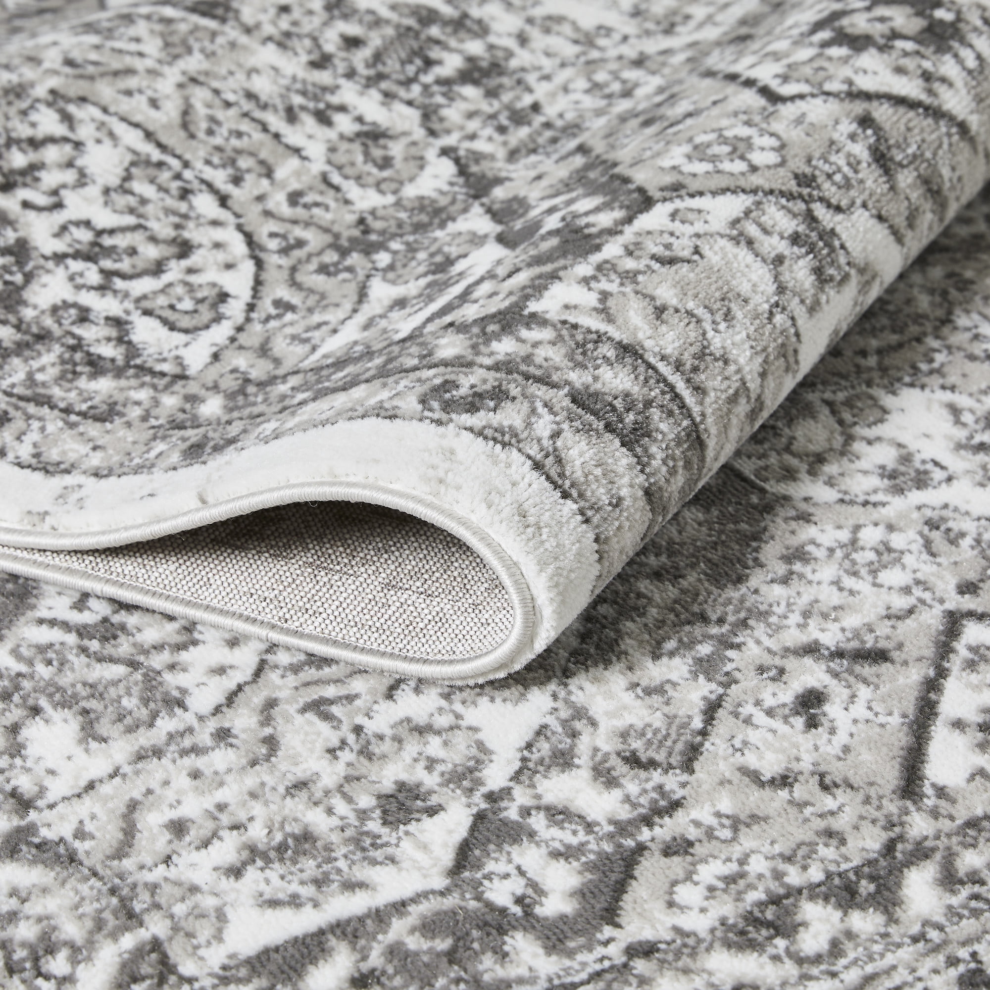 Loomaknoti Rhane Alvezi 6' x 9' Gray Oriental Indoor Area Rug