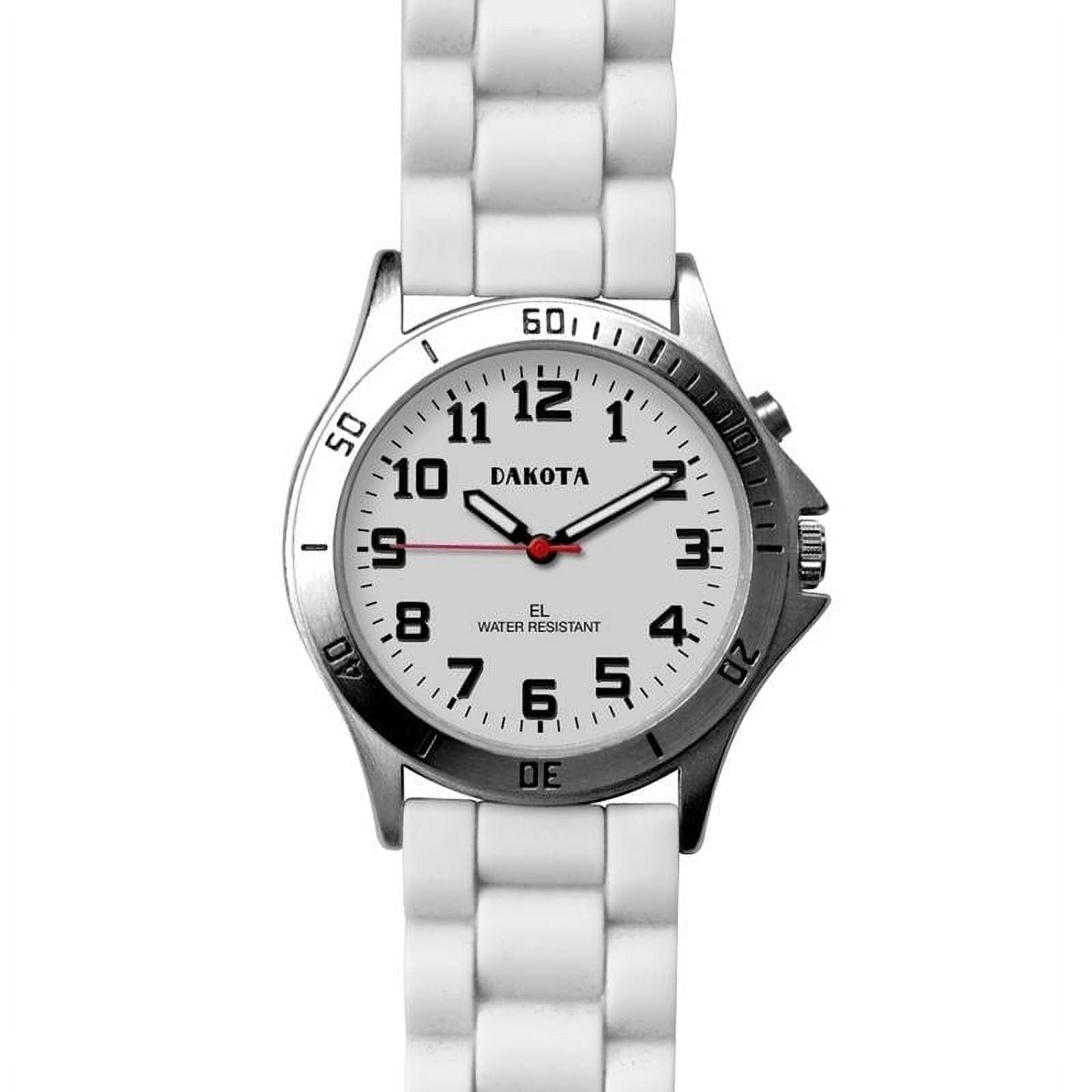 Water resistant, Nurse Watch with Silicon Strap and EL