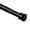 Black-28-48Inch, No Assembly, variant on No Sectionalembly Tension Curtain Rod 42-78 Inch  1" Diameter Spring Long Adjustable Shower Rods For Bathroom Windows Closet Drilling Rust