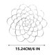 thumbnail image 1 of Soporte de flores de hierro moderno, soporte rodante de metal, dispositivo auxiliar para arreglos florales, elegante diseño de hierro, marco de metal duradero, estructura de 2 niveles, para, 1 of 8