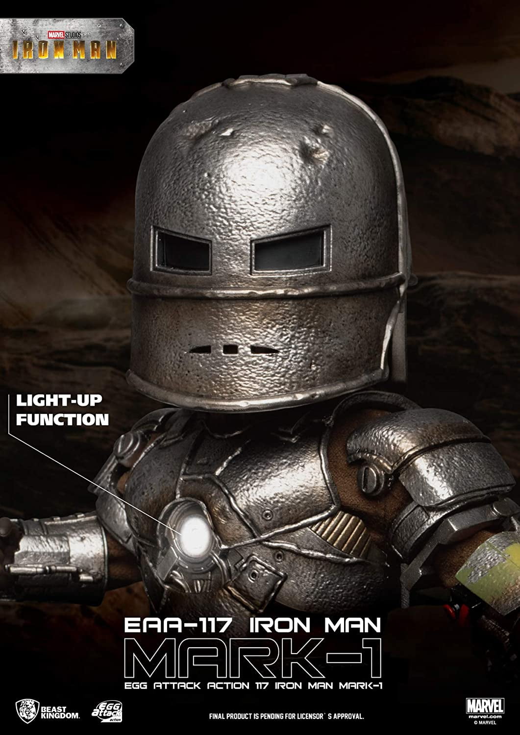 6.25" Iron Man EAA-117 Mark I Action Figure
