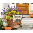 thumbnail image 6 of Decorative Thanksgiving Pumpkin Garden Flag 12 X 18 Doule-Sided Welcome Yard Flag Fall Thanksgiving Banners Garden Yard Decorations, Seasonal Outdoor Flag, 6 of 6