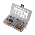 thumbnail image 1 of Qiaoxi 140 Pcs Assortiment de Joints et Vis de Vidange d'Huile de Voiture 9 Tailles Kit de Réparation de Rondelles de Bouchon d'Huile Remplace 11126-AA000 90109-20000 94109-14000 A007603014106, 1 of 8