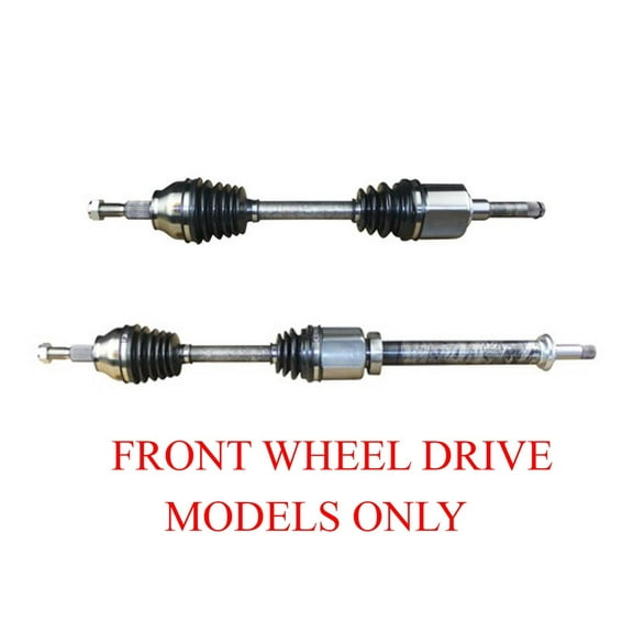 Ft CV Drive Axle Shafts for Front Wheel Drive 13-19 Escape 1.5 1.6 2.0L Turbo