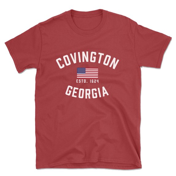 Covington Georgia Patriot Men's Cotton T-Shirt