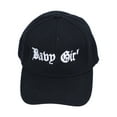 thumbnail image 4 of Gorra bordada para niños Gorra de béisbol ajustable para niños pequeños Sombrero de ocio para bebés de 15 años (negro C), 4 of 5