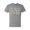 thumbnail image 2 of Positivity saying Pop Culture Mens Premium Tri Blend T-Shirt, Premium Heather, 2XL, 2 of 3