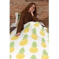 thumbnail image 6 of Yibo Watermelon Cartoon Fruit Pattern Blanket Flannel Soft and Comfortable Anti-static Bed Sofa Blanket, 6 of 7