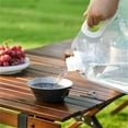 thumbnail image 3 of 5L Collapsible Emergency Water Jug Container Bag, Freezable, BPA Free Plastic Water Carrier Tank, Outdoor Folding Water Bag for Sport Camping Riding Mountaineer Backoacking, Food Grade, 3 of 7