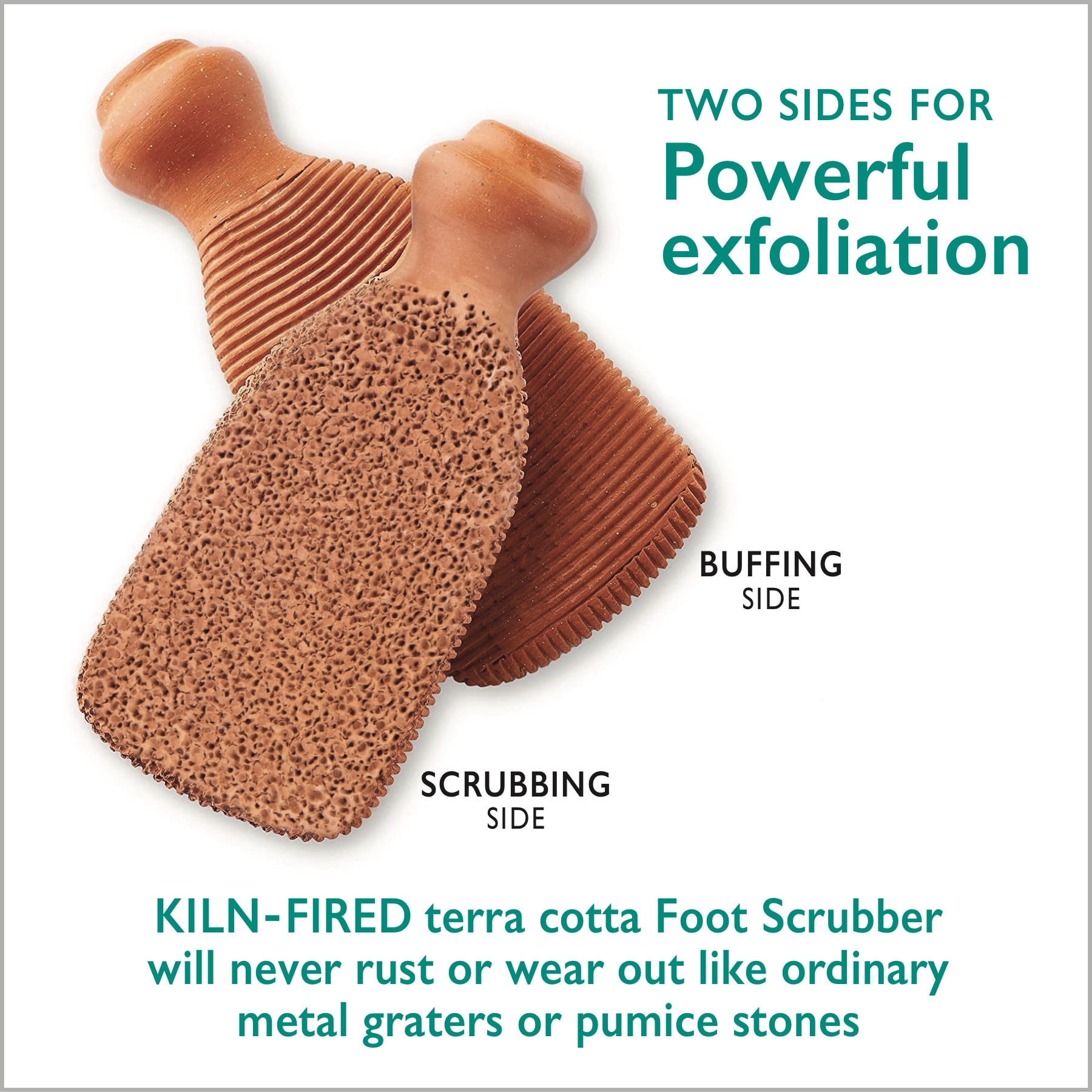 CALLUS REMOVER FOR FEET - Premium Foot Scrubber + Urea Gel with Salicylic & Hyaluronic Acid for Cracked Heels, Soften Thick Painful Toenails and Exfoliate Dry Rough Skin on Feet Elbows Knees