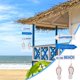 thumbnail image 1 of onlyliua ¡ Ofertas Del Día Liquidación Prime! Decoración de Verano Chanclas Colgante de Madera Atmósferas Oceánicas de Verano Decoración Cultura de Playa Indicación Palabras Signo, 1 of 7
