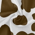 thumbnail image 2 of Coolnut 60" Cow Round Tablecloth, Waterproof Spillproof Polyester Fabric Table Cover with Zipper Umbrella Hole for Outdoor Patio Garden Dining Party, 2 of 7