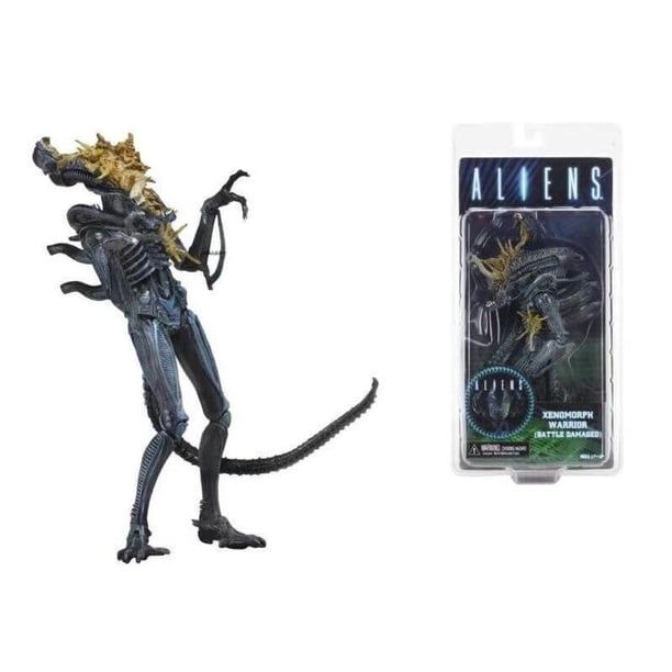 NECA-Aliens vs Predator Private LT. KEen Ripley Bomber Jacket Xenomorph Kokor Battle Damaged Figura de acción de juguete, regalo de mantequilla, 18 cm zhangmengya LED