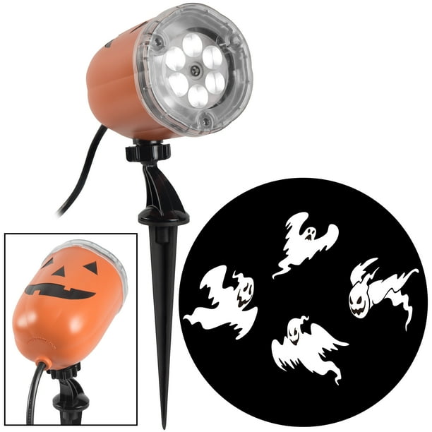 Gemmy Industries Multicolor LED Whirl a Motion Ghosts Halloween Light